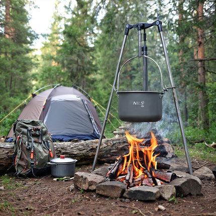Turistický hrnec s pokličkou, objem 4L