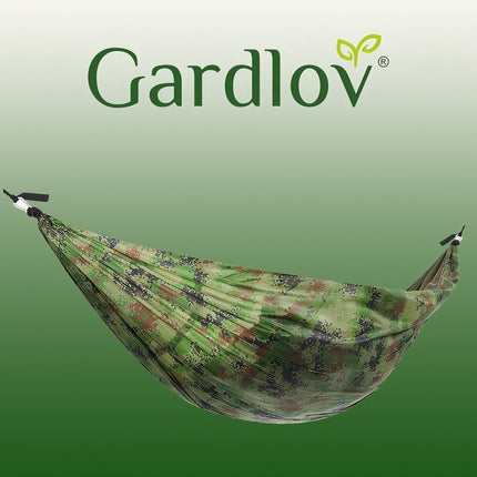 Turistická houpací síť Santiago Army 260x140cm síťovina
