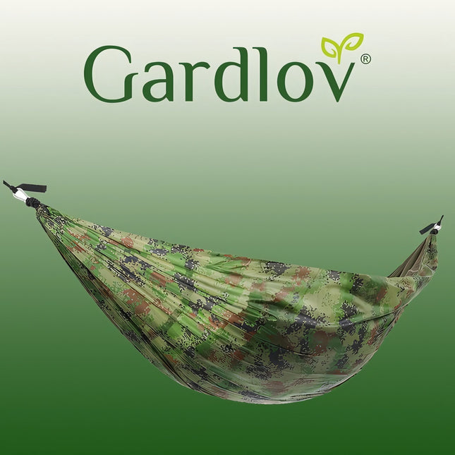 Turistická houpací síť Santiago Army 260x140cm síťovina