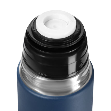 Turistická termoska 1000ml, modrá, izolovaná láhev