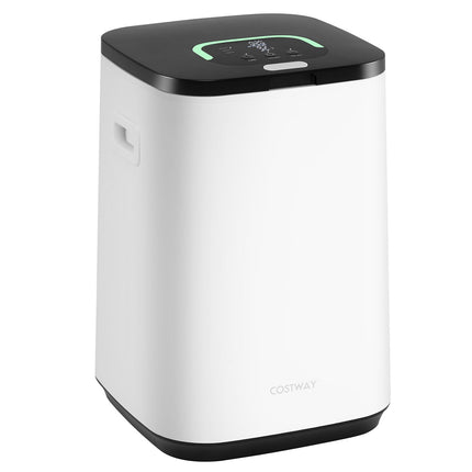 Ohřívač ručníků 23L s časovačem a LED displejem, bílá