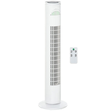 Sloupový ventilátor se 70° oscilací, 77 cm, 45W, 3 rychlosti