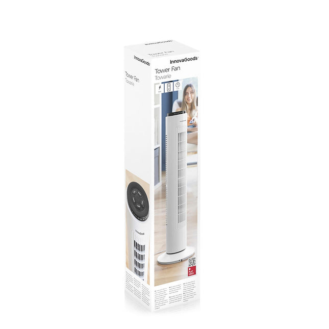 Sloupový ventilátor s dálkovým ovladačem Towarie InnovaGoods