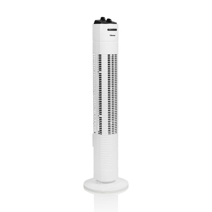 Sloupový ventilátor 79cm bílá s vestavěným časovačem