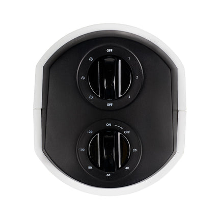 Sloupový ventilátor 79cm bílá s vestavěným časovačem
