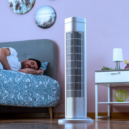 Sloupový ventilátor Fankol InnovaGoods bílá 50 W