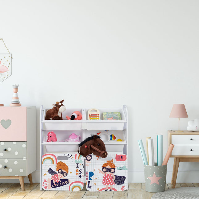 Úložný regál na hračky „little hero“