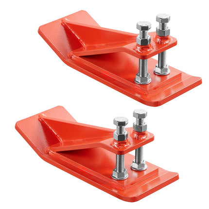 Tractor Bucket Edge Protectors 2-Pack, Steel Double-Lock