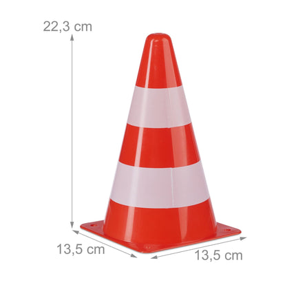 Dopravní kužel sada 10 ks