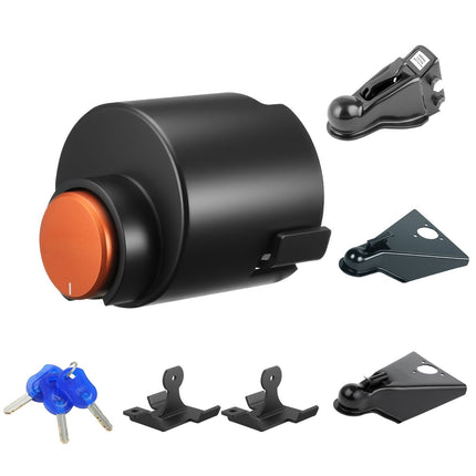 Trailer Coupler Lock for 2 and 2-5/16 in, 3 Keys