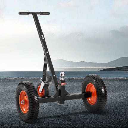 Trailer Dolly, 1200 lb Tongue, 2 in Ball, Pneumatic Tires