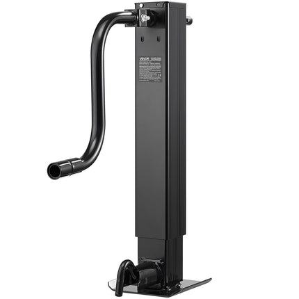Trailer Jack 12,000 lb, Sidewind Weld-On, Drop Leg