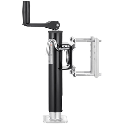 Trailer Jack, 2000 lb Swivel Bolt-On, 10 in Lift Handle