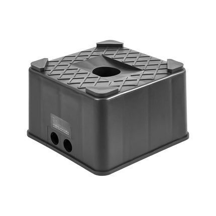 Trailer Jack Block, 6-Inch Height, 6000-Lb Capacity