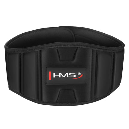 Tréninkový pás, velikost M, černá – nastavitelné fitness vybavení