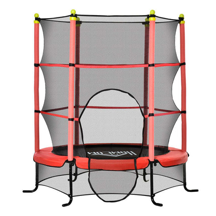 Mini zahradní trampolína s ochrannou sítí, Ø163 cm, do 50 kg