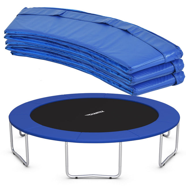 Skákací plocha trampolíny 427cm x 427cm x 10cm, modrá, odolná proti počasí