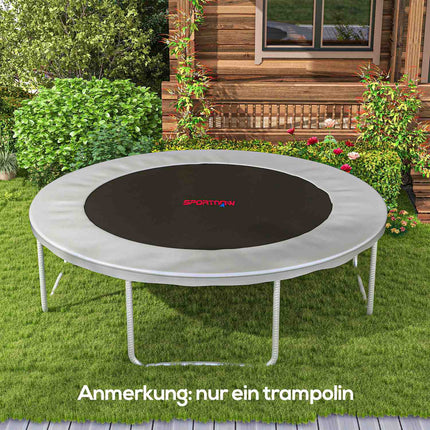 Náhradní skákací plocha trampolíny, kulatá, 3.66m, polypropylen, oranžová