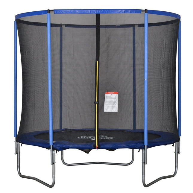 Trampolína do interiéru i exteriéru s ochrannou sítí, nosnost 113.6 kg