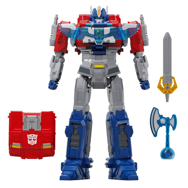 Transformers Mv8 figurka Power Flip Optimus Prime 25 cm