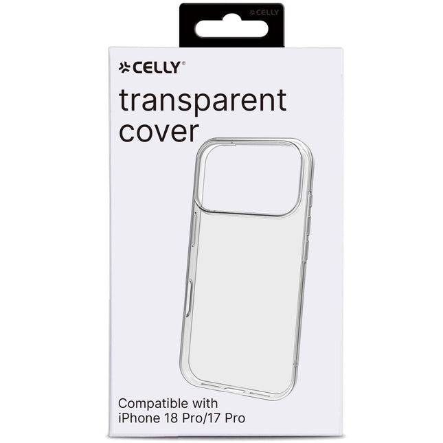 Průhledný TPU kryt pro iPhone 18/17 Pro