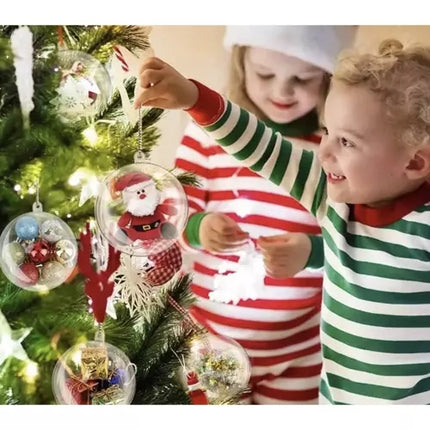 Průhledné baňky - sada 12 ks Ruhhy 20508