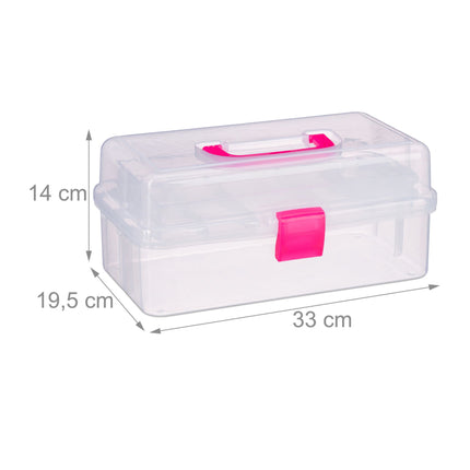 Průhledný plastový box