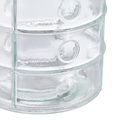 Transparentes Windlicht 12er Set