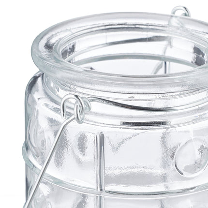 Transparentes Windlicht 12er Set