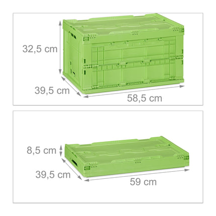 Přepravní box 60 litrů s víkem