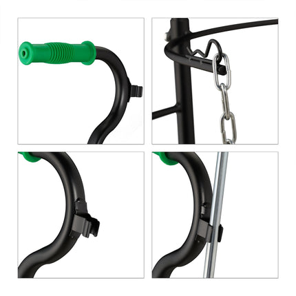 Transport cart for gas cylinder