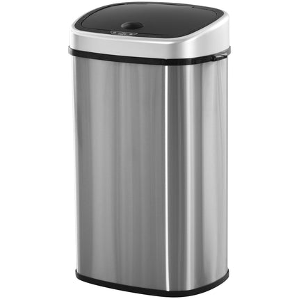 Automatický odpadkový koš 58L z nerezu se senzorem