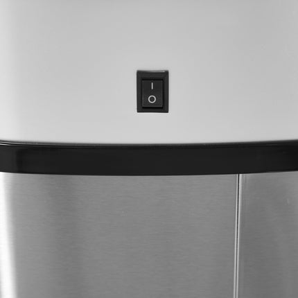 Automatický odpadkový koš 58L z nerezu se senzorem