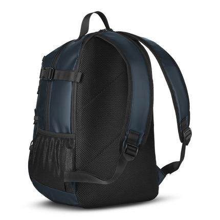 Cestovní batoh, 20 l, PU přihrádka na notebook, modrý