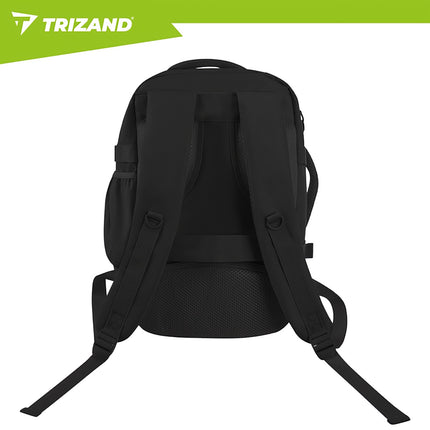 Cestovní batoh 40x25x20cm, 20 l, černý, taška 2v1
