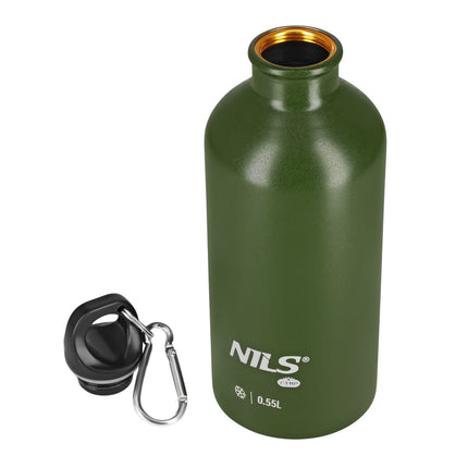 Cestovní lahev 550ml, zelená, nepropustná