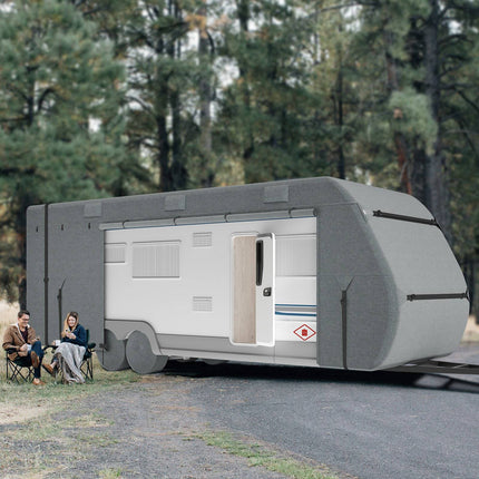 Travel Trailer Cover 28-31 Ft, 300D Oxford Waterproof