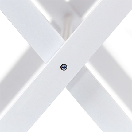 Servírovací stolek ze dřeva a bambusu 72 cm