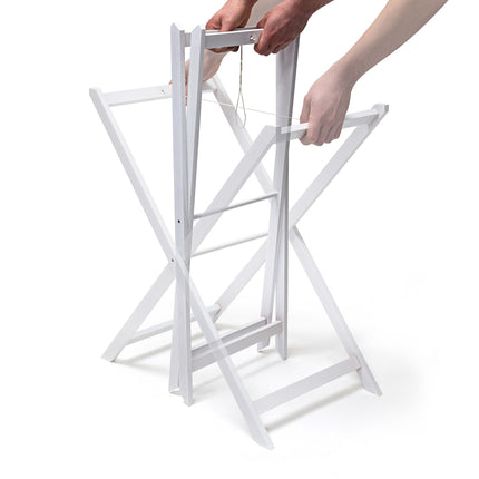 Servírovací stolek ze dřeva a bambusu 72 cm