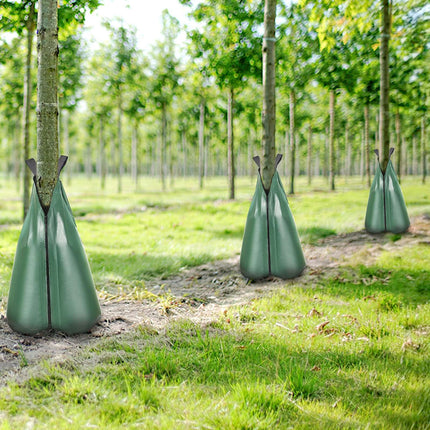 Tree Watering Bags, 4-Pack 20 Gallon Slow-Release Zipper