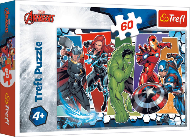 Trefl Avengers puzzle, 60 ks