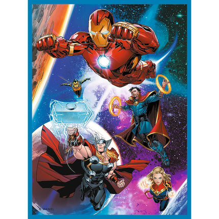 Trefl Avengers sada puzzle 30+48+M24