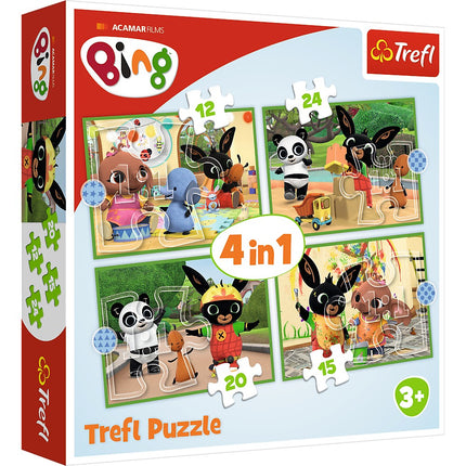 Trefl Bing puzzle sada 4 v 1