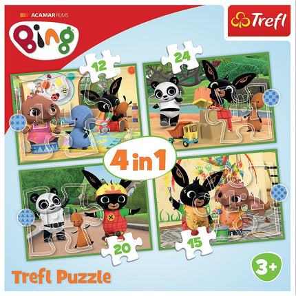 Trefl Bing puzzle sada 4 v 1