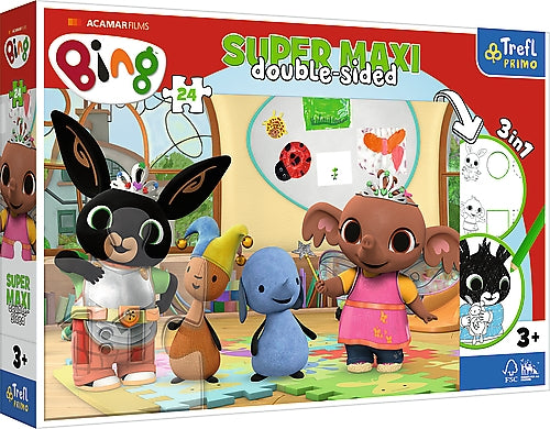 Trefl Bing Super Maxi puzzle, 24 ks
