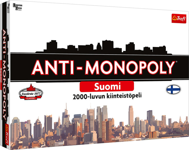 Trefl desková hra Anti-Monopoly (ve finštině)