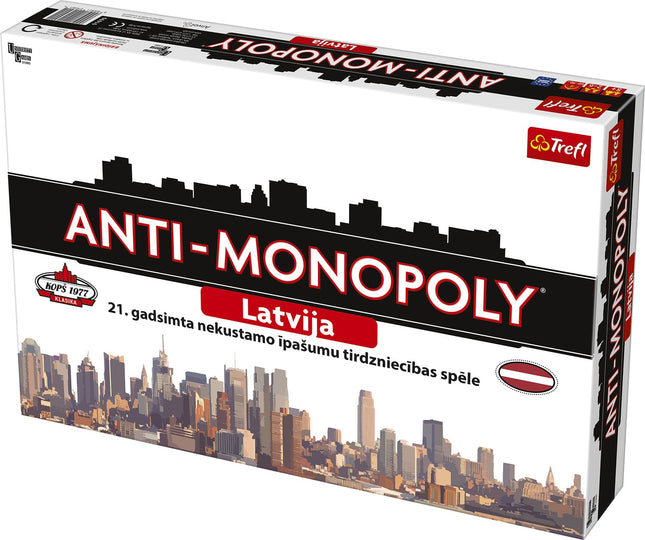Trefl Board Game Anti-Monopoly (In Latvian Lang.)