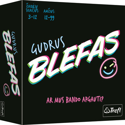 Trefl desková hra Double Bluff (v litevštině)