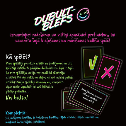 Trefl desková hra Double Bluff (v lotyštině)