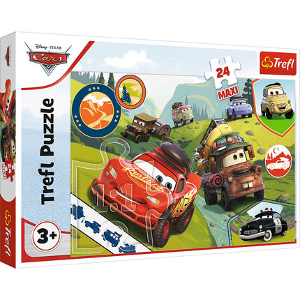Trefl Cars Maxi puzzle, 24 ks